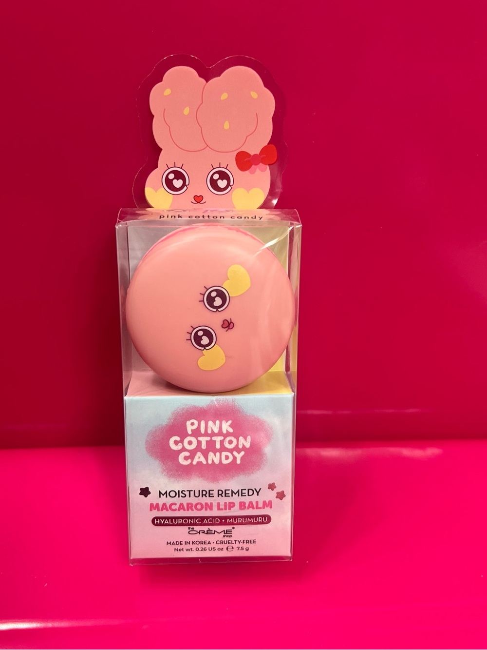 Cotton Candy Macaron Lip Balm - Moisture Remedy